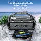 Блутут мобилна колонка Bluetooth Speaker - D8 Black - 50W