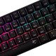 Gaming Mechanical Keyboard SHINOBI 2 - YUSYA 5P Red Switches (English US), Black