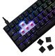 Gaming Mechanical Keyboard SHINOBI 2 - YUSYA 5P Red Switches (English US), Black