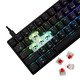 Gaming Mechanical Keyboard SHINOBI 2 - YUSYA 5P Red Switches (English US), Black