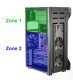 PC Case TYR PC-X500B Noise Absorb/Black/Alu
