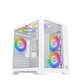 кутия Case mATX - Aqua M Lite Arctic - 5 ARGB Fans