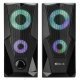 Gaming Speakers 2.0 6W RGB, USB powered - SK-501