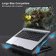 охлаждане за лаптоп Notebook Cooler 17" - FN-818 - Backlight