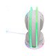 геймърски слушалки Gaming Headphones GH-511 - 50mm, RGB, White