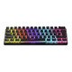 геймърска механична клавиатура Gaming Mechanical keyboard 61 keys TKL - GK-985P - BLUE switches