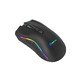 Геймърска мишка Gaming Mouse GM-314 Black - 7200dpi, RGB