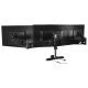 Desk Mount Triple Monitor Stand 4xUSB3.0 - Z3 Pro