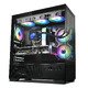 Case ATX - Chronix BLACK - 3 x 120 mm A-RGB, USB-C, Tempered Glass