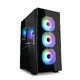 Case ATX - I3 NEO TG Black - aRGB, Tempered Glass