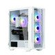 кутия Case ATX - I3 NEO TG White - aRGB, Tempered Glass
