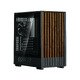 кутия Case mATX - P10 NAMU BLACK - Wood, USB-C