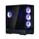 Case ATX - P50 DS Black - Digital Display, Addressable RGB