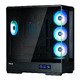 Case ATX - P50 DS Black - Digital Display, Addressable RGB