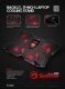 Охладител за лаптоп Gaming Notebook Cooler 17" - MARVO-FN-38-RD
