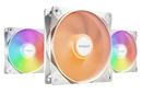 комплект вентилатори Fan Pack 3-in-1 3 x 120mm - LIGHT WINGS LX 120mm PWM high-speed White Triple-Pack