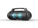 Bluetooth Party Speaker - D10 Black - 70W, Karaoke mic input, Light Show