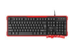 геймърска клавиатура Gaming Keyboard RHOD 110 RED - NKG-0939 геймърска клавиатура Gaming Keyboard RHOD 110 RED - NKG-0939