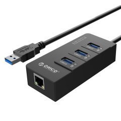 USB3.0 HUB 4 port + LAN - HR01-U3 USB3.0 HUB 4 port + LAN - HR01-U3