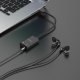 USB Sound card - Headphones, Mic, Black - SKT2-BK