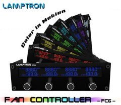 Fan Controller FC6 4ch 5,25“ - 20W/ch - Black