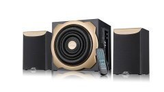 Тонколони Speakers 2.1 - A520U USB/SD/FM Radio/IR Remote - 52W RMS Тонколони Speakers 2.1 - A520U USB/SD/FM Radio/IR Remote - 52W RMS