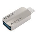 Orico Adpater OTG USB 3.1 Type C to Type A/F, Metal - CTA2-SV
