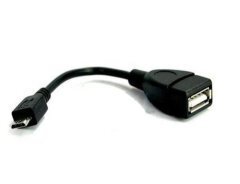 OTG USB AF / Micro USB Black - CU226-0.2m OTG USB AF / Micro USB Black - CU226-0.2m