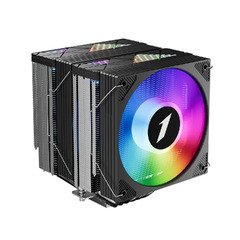 охладител CPU Cooler CRYO CY12LD Black - LGA1851/AM5, Dual-Tower, ARGB охладител CPU Cooler CRYO CY12LD Black - LGA1851/AM5, Dual-Tower, ARGB