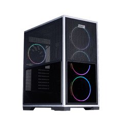 Case EATX - IF8 Black - 4 x 140 mm A-RGB fans included, USB-C Case EATX - IF8 Black - 4 x 140 mm A-RGB fans included, USB-C