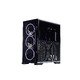 Case EATX - IF8 Black - 4 x 140 mm A-RGB fans included, USB-C Case EATX - IF8 Black - 4 x 140 mm A-RGB fans included, USB-C