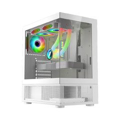 Case ATX - MIKU Mi7-A White - Reversed fans included Case ATX - MIKU Mi7-A White - Reversed fans included