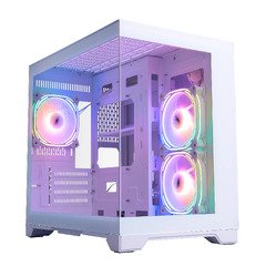 Case mATX - MV6-TP White - 3 fans included Case mATX - MV6-TP White - 3 fans included