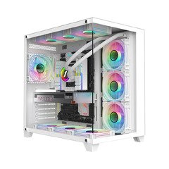 Case ATX - MEGAVIEW MV8 White Case ATX - MEGAVIEW MV8 White