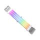 Extension Modding Cable M/B 24PIN Addressable RGB White - NC24P-WH Extension Modding Cable M/B 24PIN Addressable RGB White - NC24P-WH