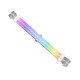 Extension Modding Cable PCIe 6+2PIN Addressable RGB White - NC2-8P-WH
