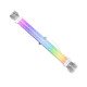 Extension Modding Cable PCIe 6+2PIN Addressable RGB White - NC2-8P-WH Extension Modding Cable PCIe 6+2PIN Addressable RGB White - NC2-8P-WH