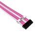 Custom Modding Cable Kit Pink/White - ATX24P, EPS, PCI-e - PKW-001