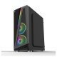 Gaming Case ATX - R5 RGB Black - 3 Fans included Gaming Case ATX - R5 RGB Black - 3 Fans included