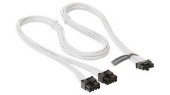 Modding Cable 600W White - PCIe 5.0 12VHPWR - SS-2X8P-12VHPWR-600 Modding Cable 600W White - PCIe 5.0 12VHPWR - SS-2X8P-12VHPWR-600