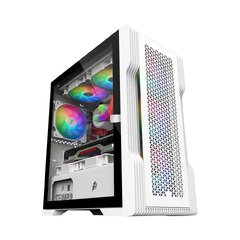 Case mATX - TRILOBITE T3 Mesh White Case mATX - TRILOBITE T3 Mesh White
