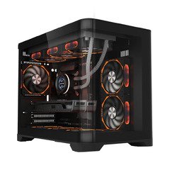 Case mATX - UV6 Black Case mATX - UV6 Black
