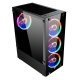 Кутия Case ATX - Fire Dancing V2-A RGB - 4 fans included