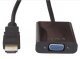 Адаптер Adapter HDMI M to VGA F - CG591-B-0.15m Адаптер Adapter HDMI M to VGA F - CG591-B-0.15m