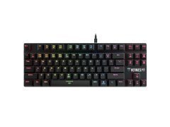 геймърска клавиатура Gaming Keyboard Mechanical low-profile 87 keys - HERMES M3 RGB