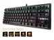 геймърска клавиатура Gaming Keyboard Mechanical 87 keys - HERMES E2 7 COLOR