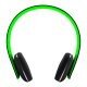 Безжични слушалки Headphones Bluetooth T2 green