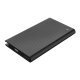 външна кутия за диск Storage - Case - 2.5 inch USB3.0 aluminium black - 2667U3-BK