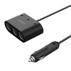 Car Cigarette Lighter 3 Ports + 2xUSB, 12-24V - MP-2U3S Car Cigarette Lighter 3 Ports + 2xUSB, 12-24V - MP-2U3S