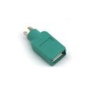 Адаптер Adapter USB 2.0 F to PS2 M for mouse - CA451